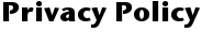 Privacy Policy