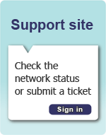 Support site